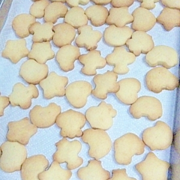 家であるもので型抜きクッキー レシピ 作り方 By Iikama 楽天レシピ